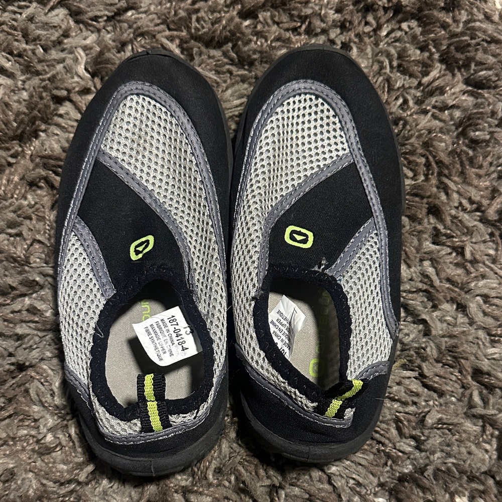 Kids Water Shoes - Black and Gray